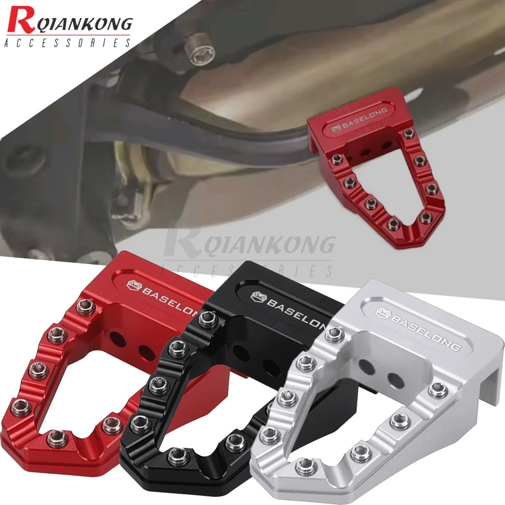 

For Honda TRX450R 2006-2007-2008-2009-2010-2011-2012-2013-2014 CNC Rear Foot Brake Lever Peg Pad Extension TRX450ER 2006-2009