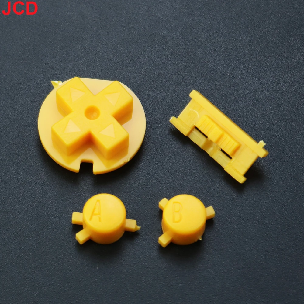 JCD 1 Set Geeignet für Game Boy Color Tastengehäuse für GBC Farbtasten GBC Spiel Ersatz-Tasten-Kit DIY Farbe