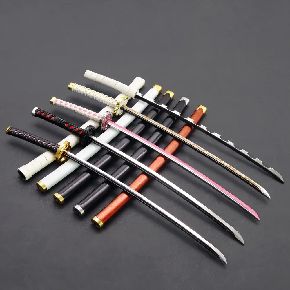 Espada Assassina de Demônios para Menino, Katana Samurai Katana Real Japonesa, Armas Anime, Armas Toy, Agatsuma Zenitsu, Nichirin Blade