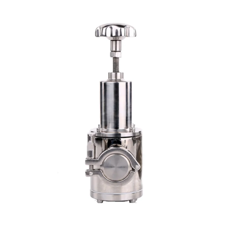 sanitary stainless steel steam pressure reducing relief valve