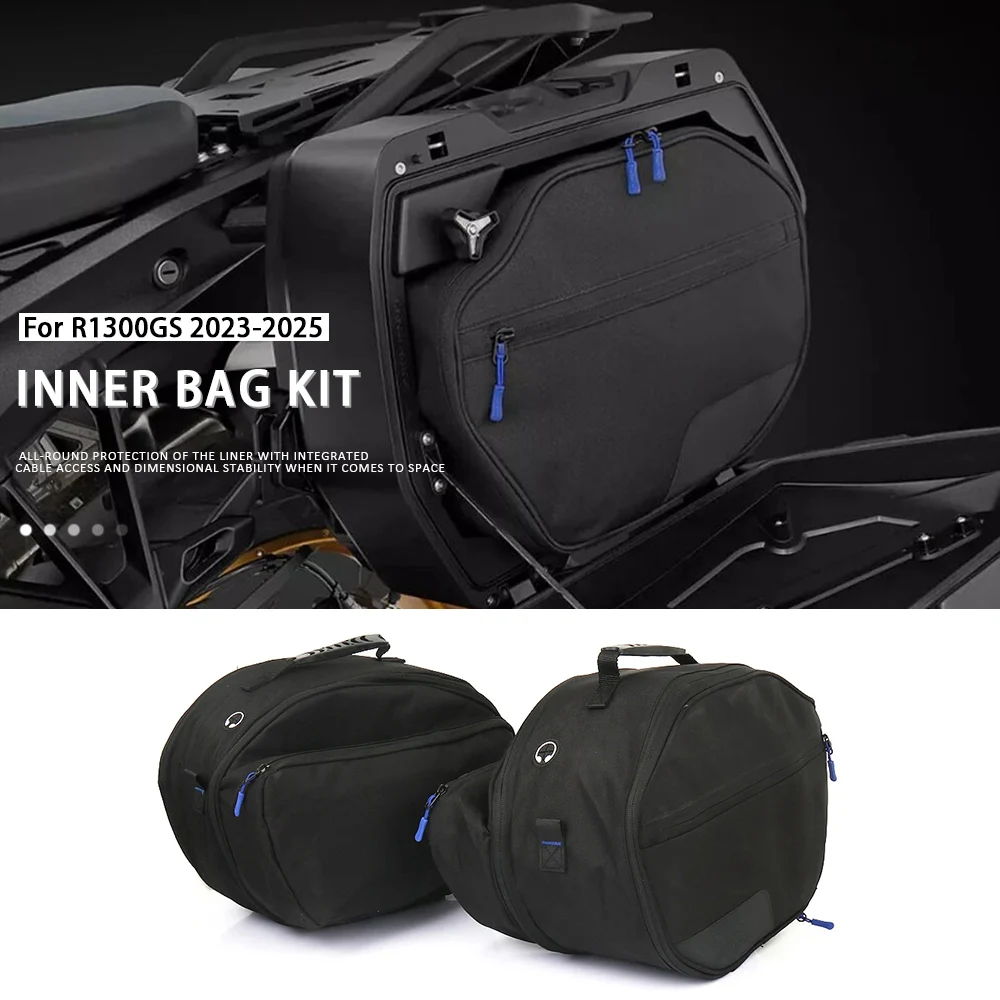 

For BMW R1300GS Black Inner Bags Saddle Bag Water-Cooled R 1300 GS 1300GS 2023-2025 Motorcycle Accessories Luggage Bags Kit