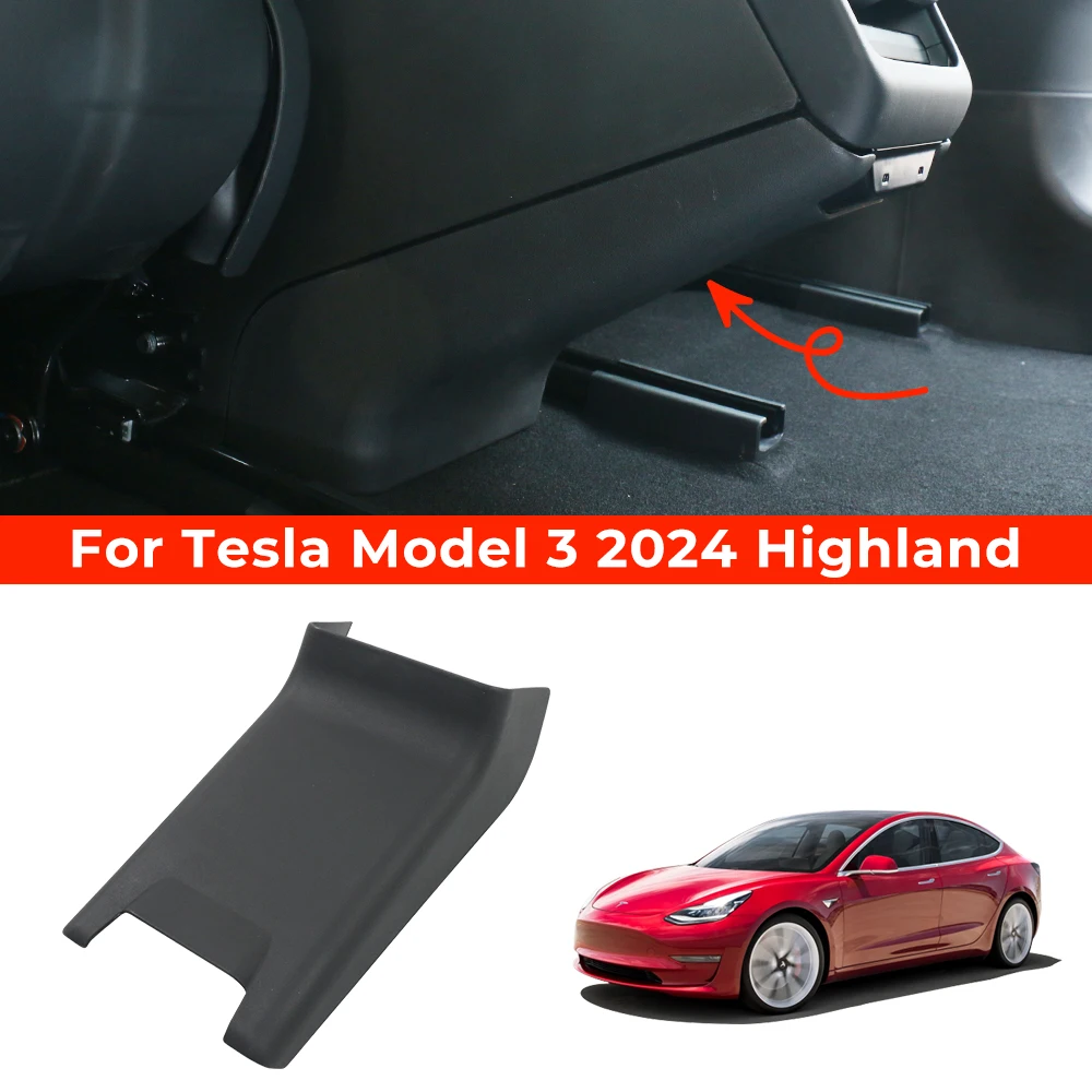 

2024 для Tesla Model 3 Highland защита от ударов задняя защитная накладка защита от грязи декоративная внутренняя панель Противоударная накладка