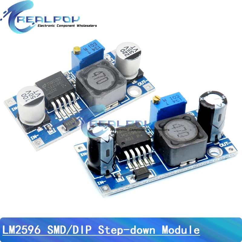 DC-DC Step-down-Stromversorgungsmodul 3A Einstellbares Step-down-Modul LM2596 Spannungsregler 12V 5V 3V MINI560 MINI360 MP1584EN