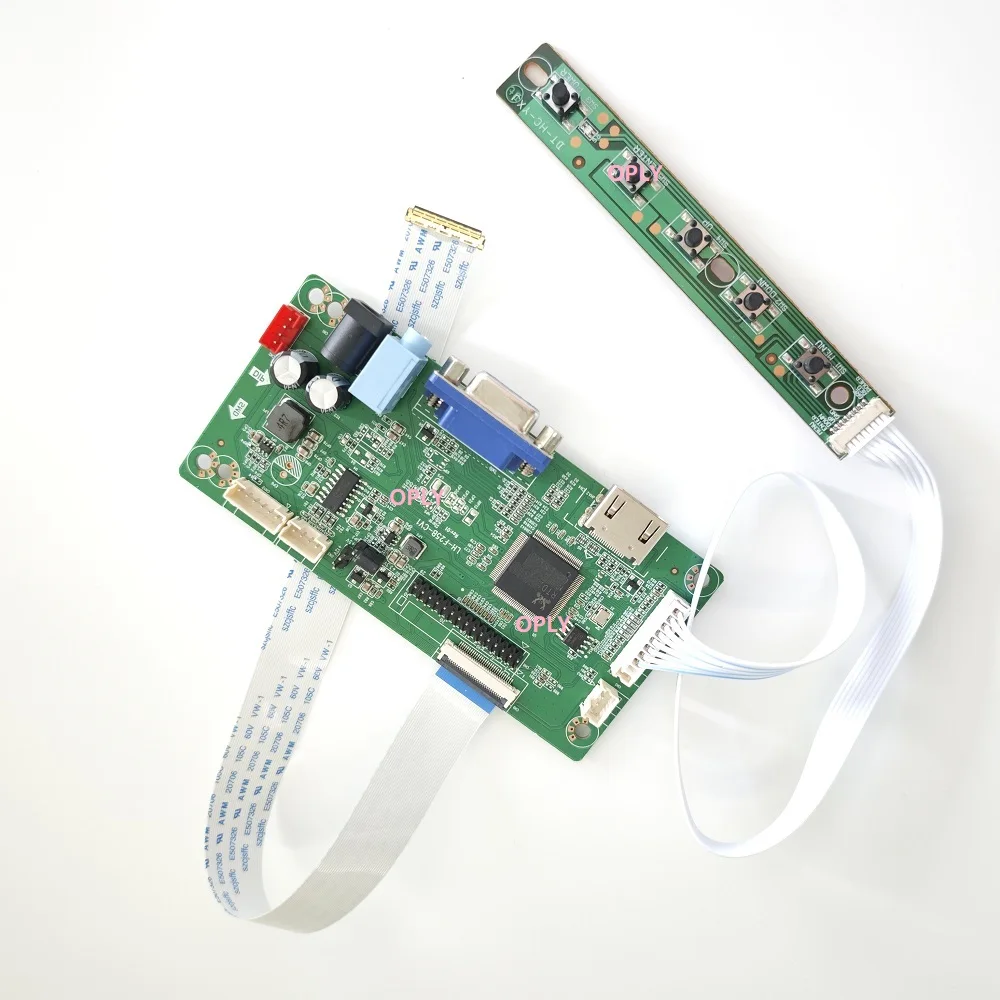

Для NV173FHM-N41 NV173FHM-N49 NV173FHM-N4C плата контроллера ЖК-монитора VGA HDMI-совместимый комплект 1920x1080 EDP 30-контактная панель для ноутбука