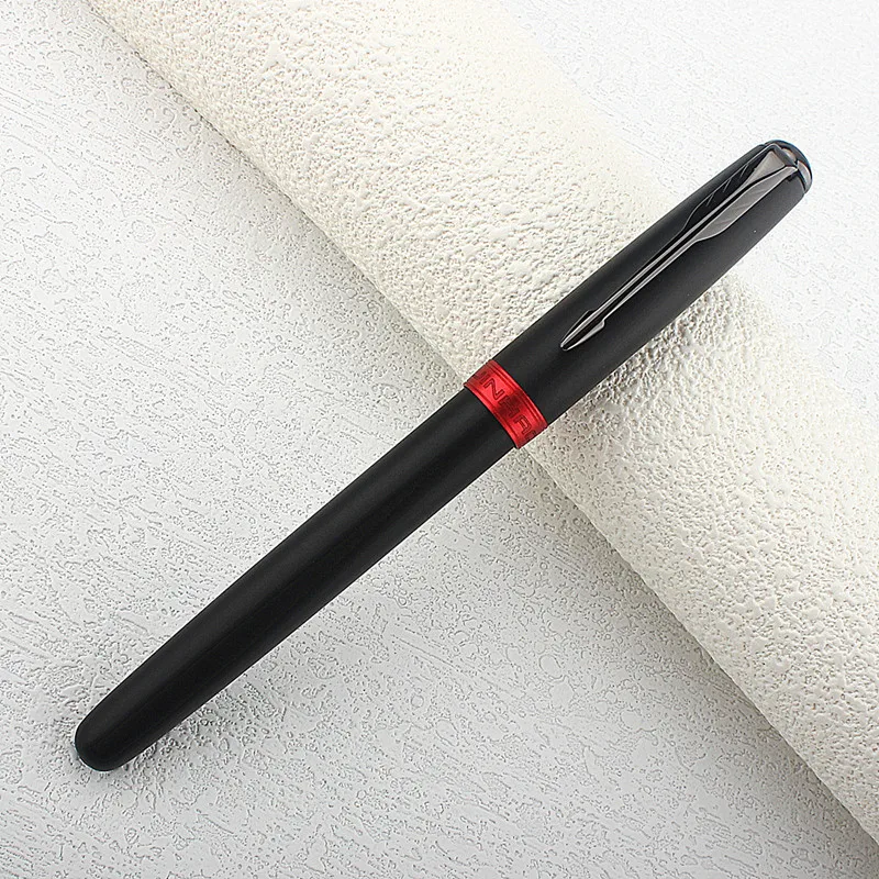 

Luxury JINHAO 75 Roller Ball Pen Grab Ash Feather Arrow Tungsten Steel Black 0.7MM Nib Classic Ink Office School Supplies Pen