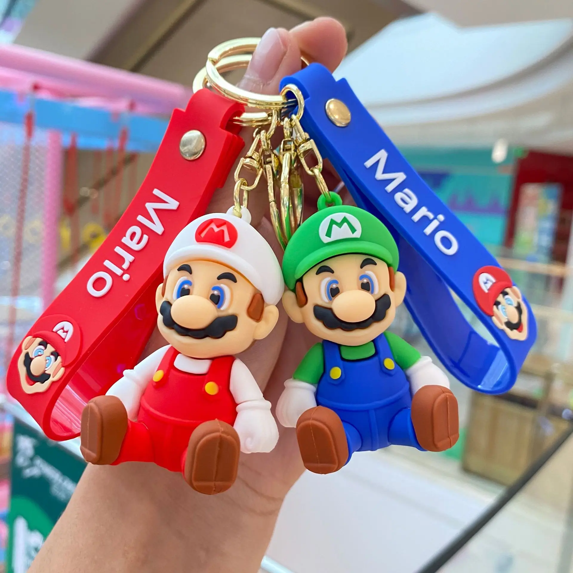 

New model Key chain Cute Super Doll bag Widget Car key chain, holiday gift, small decoration key chain