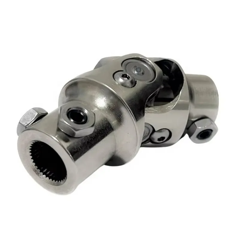 11/16'' 36 Spline tot 3/4'' DD Kruiskoppeling met enkele besturing Vernikkeld voor stuurkolommen