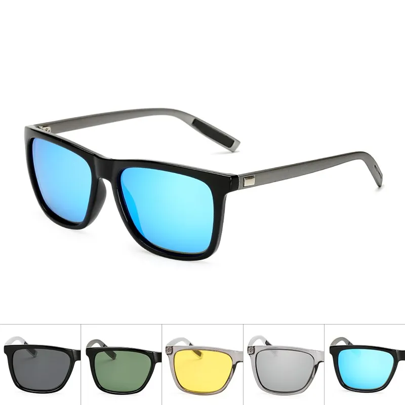 

Unisex Retro Square Polarized Sunglasses Mirror Lens Vintage Sun Glasses For Men Women sunglasses uv400 retro de sol