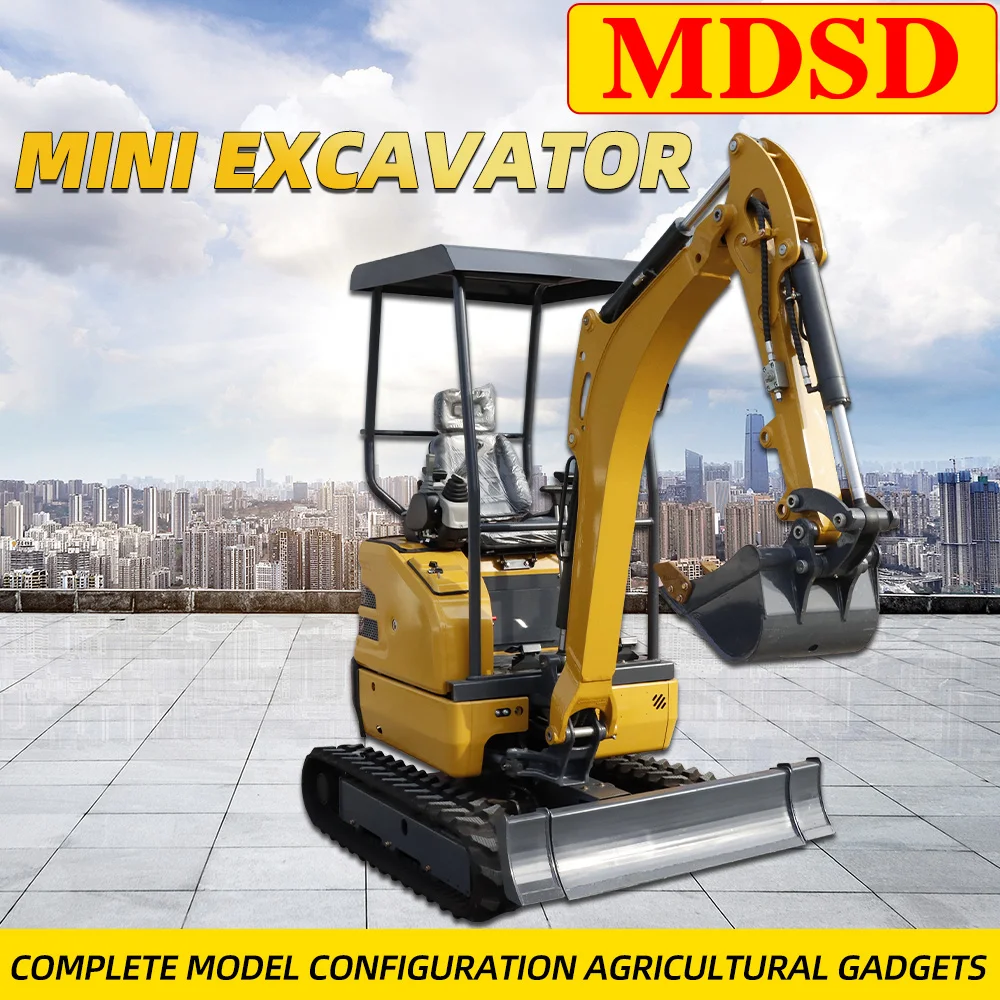 

Ведро 0,8-2 тонны мини-экскаватор для садов маленький гусеничный экскаватор для ландшафтного дизайна и сельского хозяйства мини-экскаватор Бесплатная доставка