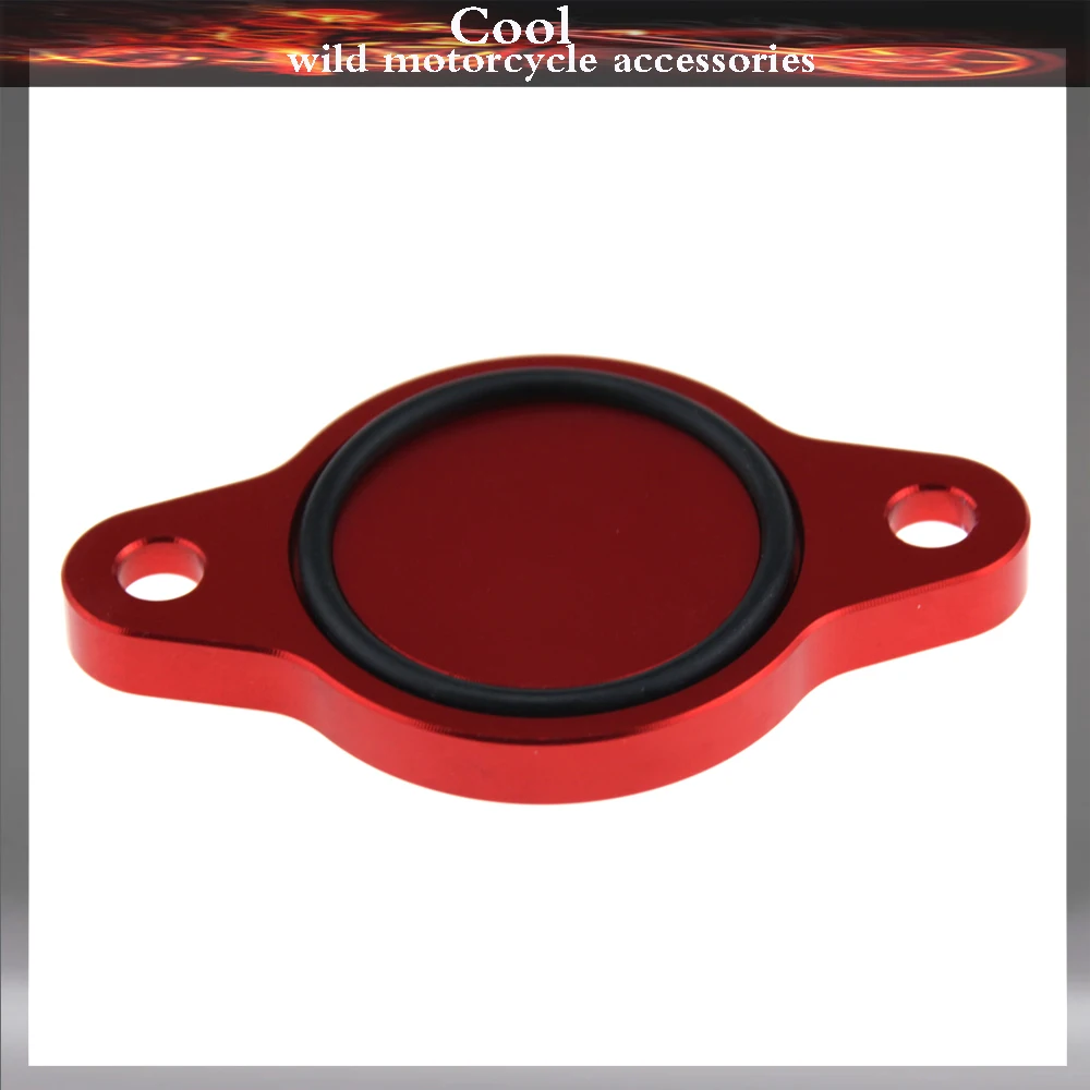 Motorcycle CNC Accessories Engine Oil Filter Cover Cap WITH LOGO For Ducati Multistrada 1200 1100 1000 620