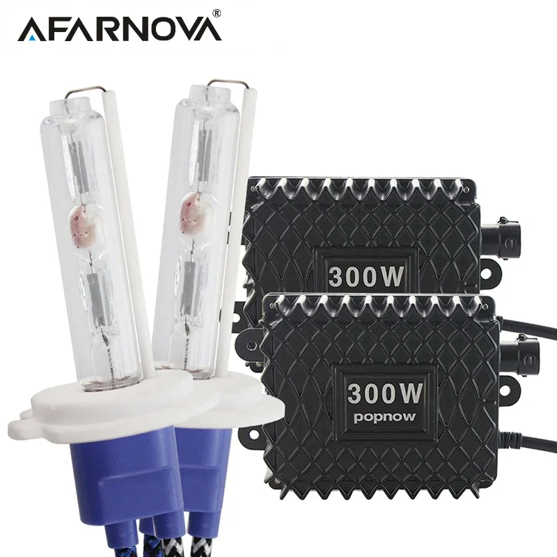 

300W H7 Xenon Kit HID Headlight Bulb High Power Ballasts Xenon Lamps Kit H1 H3 H4 H8 H9 H11 9005 HB3 Car Headlight 6000k 8000k