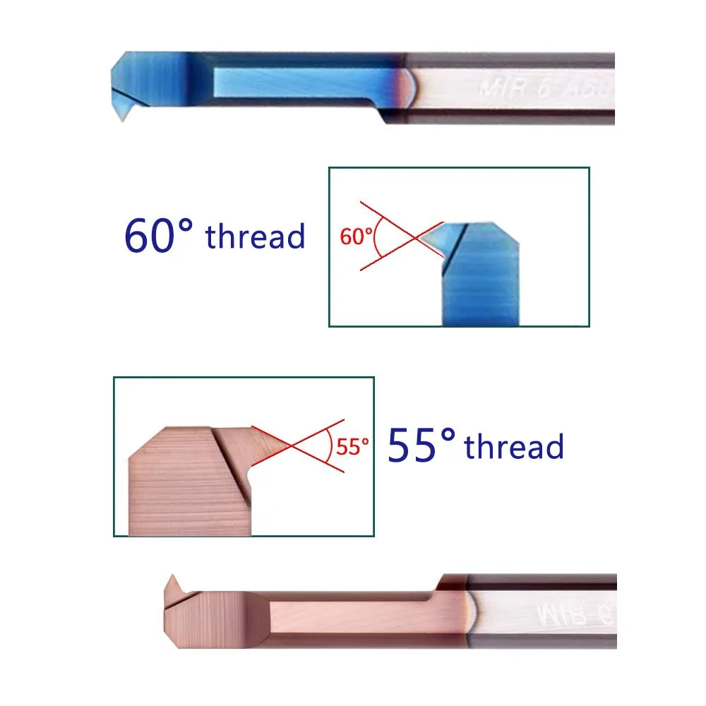 HRC60 HRC65 MIR A60 ثقب صغير موضوع مملة أداة MIR3 MIR4 MIR5 MIR6 MIR8 L10 L15 قطر صغير كربيد الموضوع أداة عمود تخريم