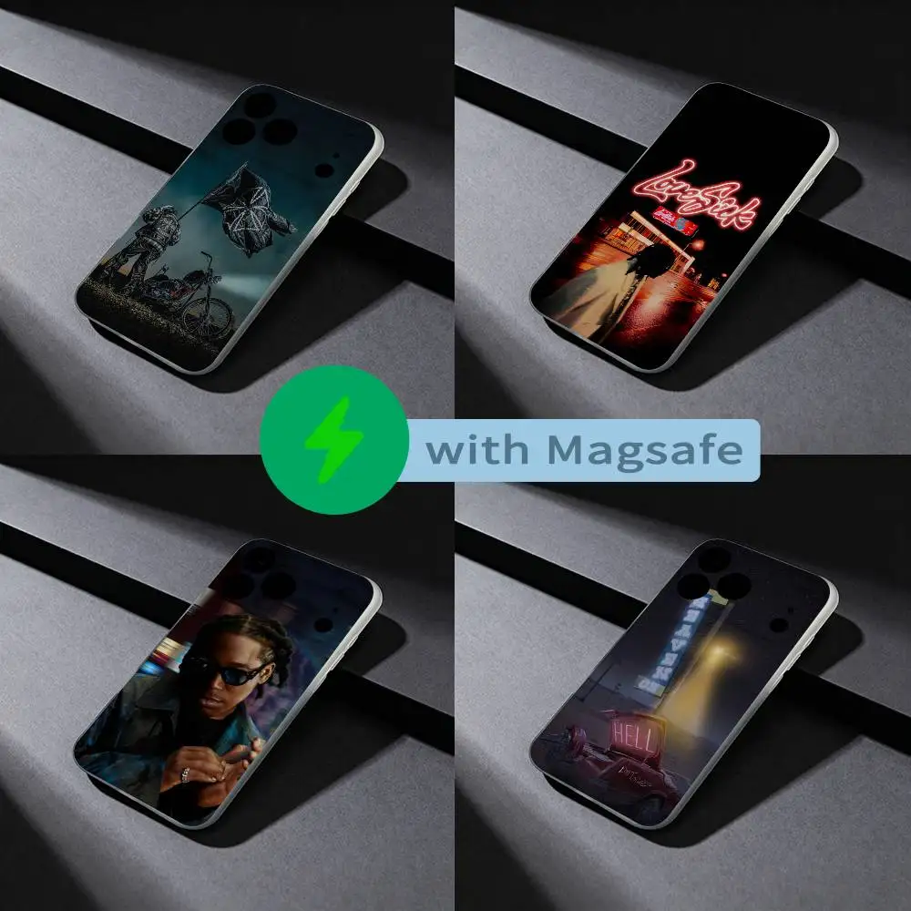 

Чехол для телефона Don Toliver Hardstone Psycho для iPhone 17,16,15,14,13,12,X,XS,Pro,Max,Plus,E,Air,Mini с магнитной жидкостью Magsafe