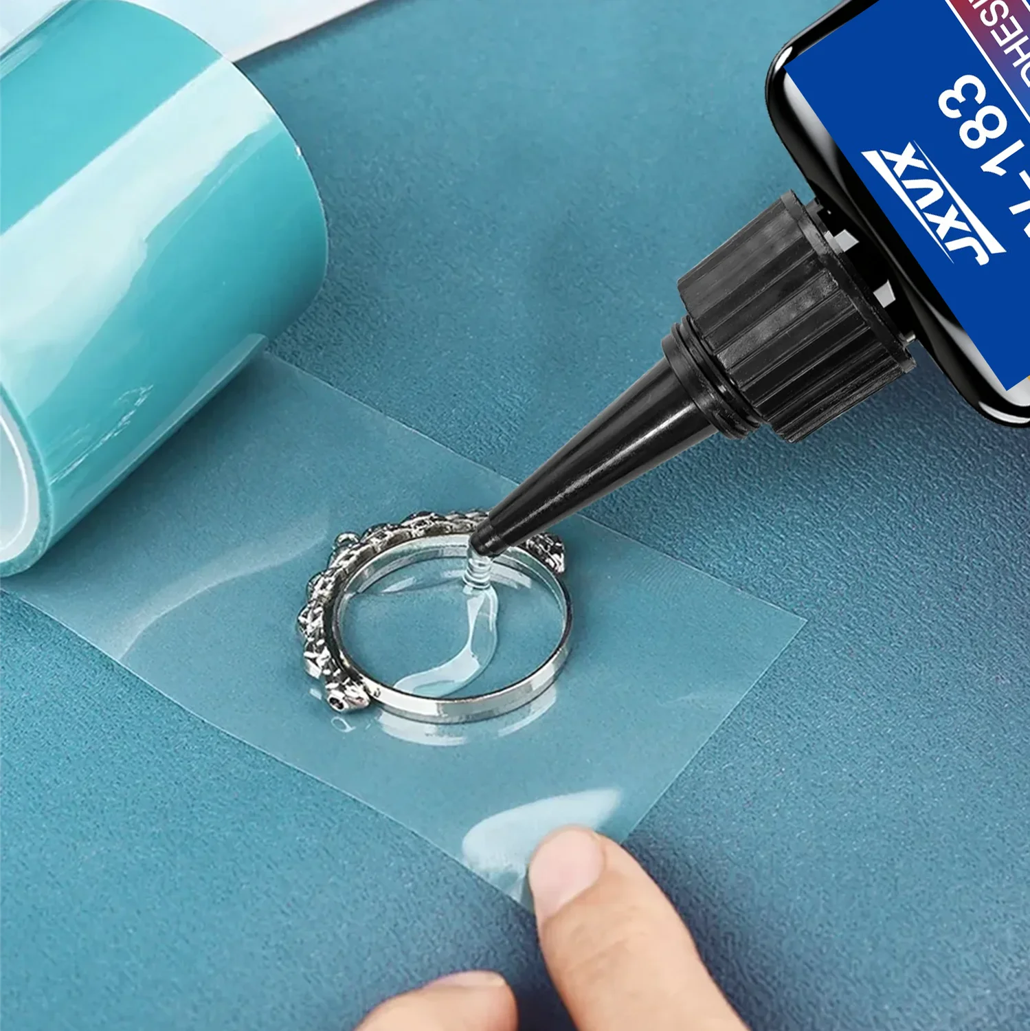50ml UV Resin Kits With Lamp U - Liquid Uv Glue Kit ulasan dan harga