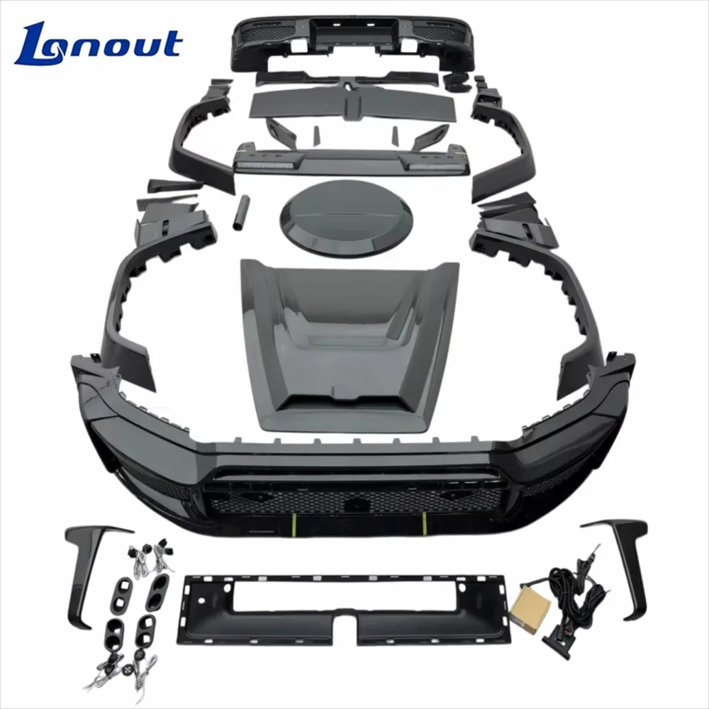 Lightweight air Turbulence Kit for forfor  mercedes G-Class W464 Modified B-style 3k High-quality Dry Carbon Fiber Body Kit