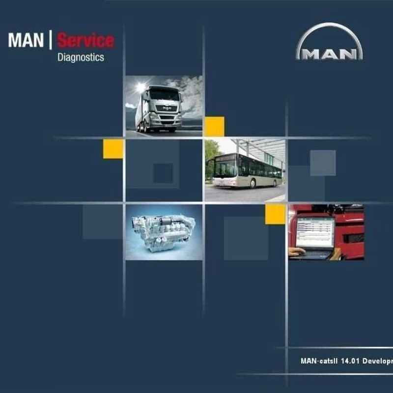 

Программное обеспечение диагностических инструментов для грузовиков MAN-Cats II v14.01.00 [2014] Инструмент для ремонта тяжелых автомобилей и двигателей