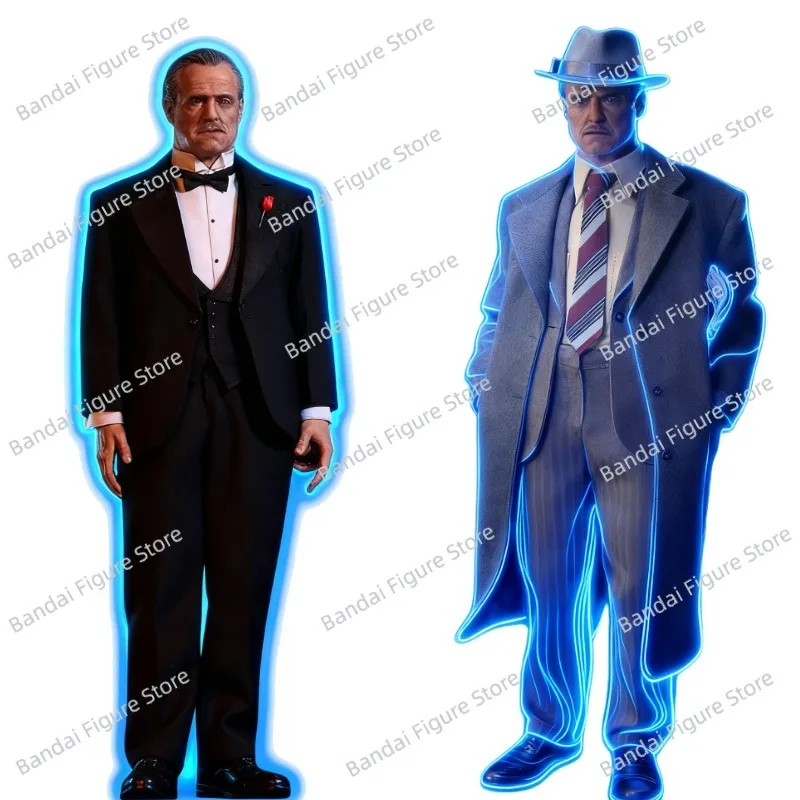 DAMTOYS DAM DMS032 1971-versie Pak Doek The Godfather Action Figure DMS033 1/6 Grijs Vintage Stijl VITO CORLEONE Mini Beeldje
