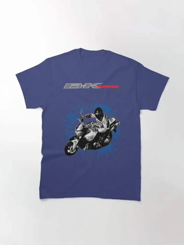 T-Shirt B-King Gsx 1300 Classic Motorcycle T-Shirt Custom Aldult Teen Unisex Digital Printing Fashion Funny New Xs-5Xl