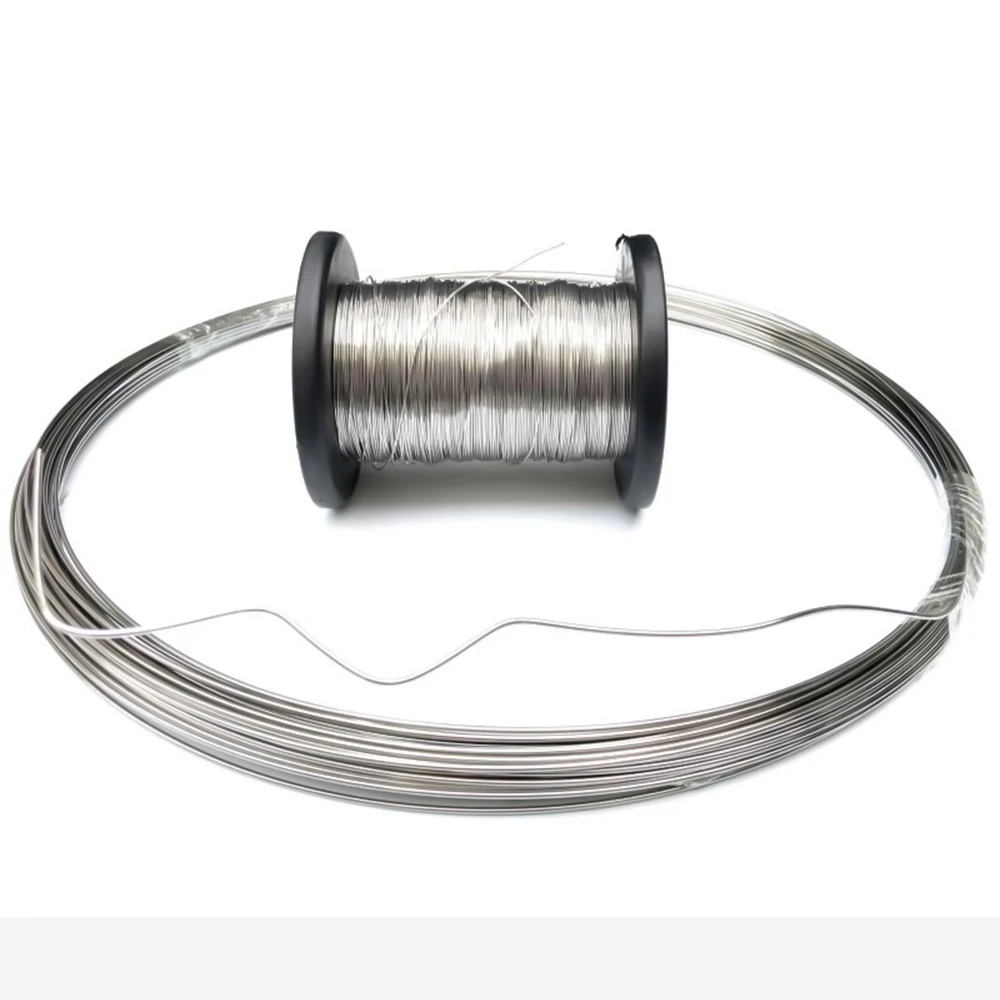 304 Stainless Steel Wire Soft/Hard Steel Wire 0.1/0.2/0.3/0.4/0.5/0.6 0.8/1.0/1.2/1.5/2/2.5/3mm Single Strand Round Bright Silk