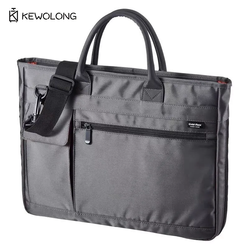 حقيبة كمبيوتر محمول للأعمال مقاس 15.6 بوصة - حقيبة كمبيوتر مقاومة للماء والصدمات، حقيبة ساعي متينة مضادة للخدش للرجال