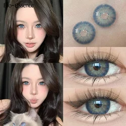 Bio-essence 1 Pair Blue Lenses Korean Lenses Colored Contact Lenses Pattaya Natural Colored Eye Lenses Fashion Blue
