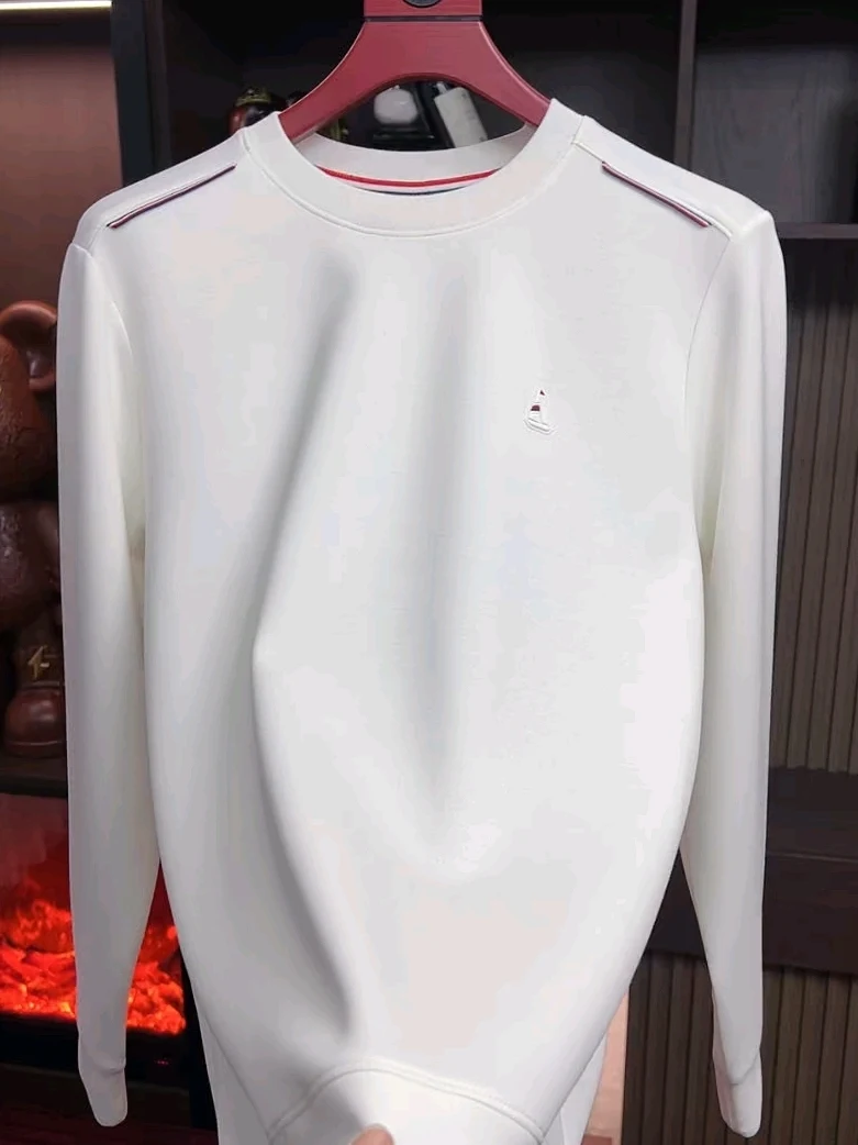 

Модная мужская футболка-худи с круглым вырезом, универсальная, элегантная, с индивидуальным дизайном, премиум-класса, приталенного кроя, с длинным рукавом, антибактериальная.