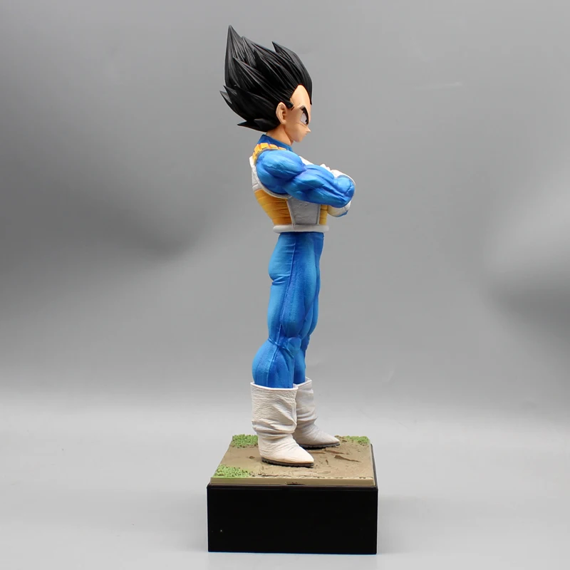 30cm Dragon Ball Z Action Figure Vegeta Figuras with Two Heads DBZ Manga Figurine Toy Anime GK Statue Model Doll Peripheral Gift