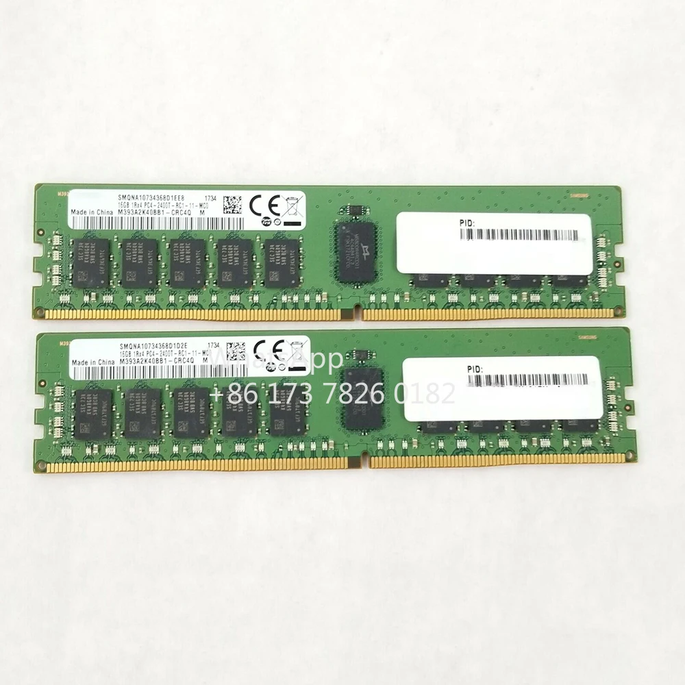 1 Pcs M393A2K40BB1-CRC4Q For Samsung RAM 16G 16GB 1Rx4 DDR4 2400 PC4-2400T-R Server Memory