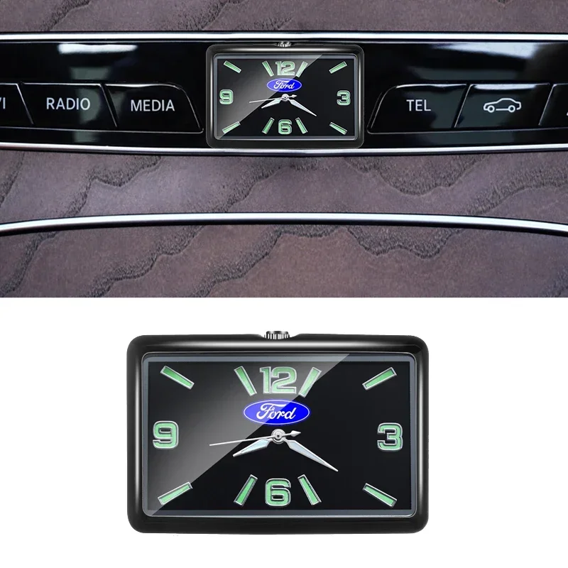 Calcomanías Electrónicas Cuadradas para Reloj de Coche para Ford Motor Sport Mustang Ranger Kuga Mondeo Mk7 Transit Explorer Tierra Ecosport Escape