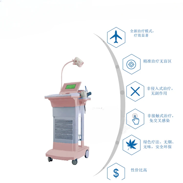 Red light privacy instrument, pelvic inflammatory disease, medical multi-functional physiotherapy instrument