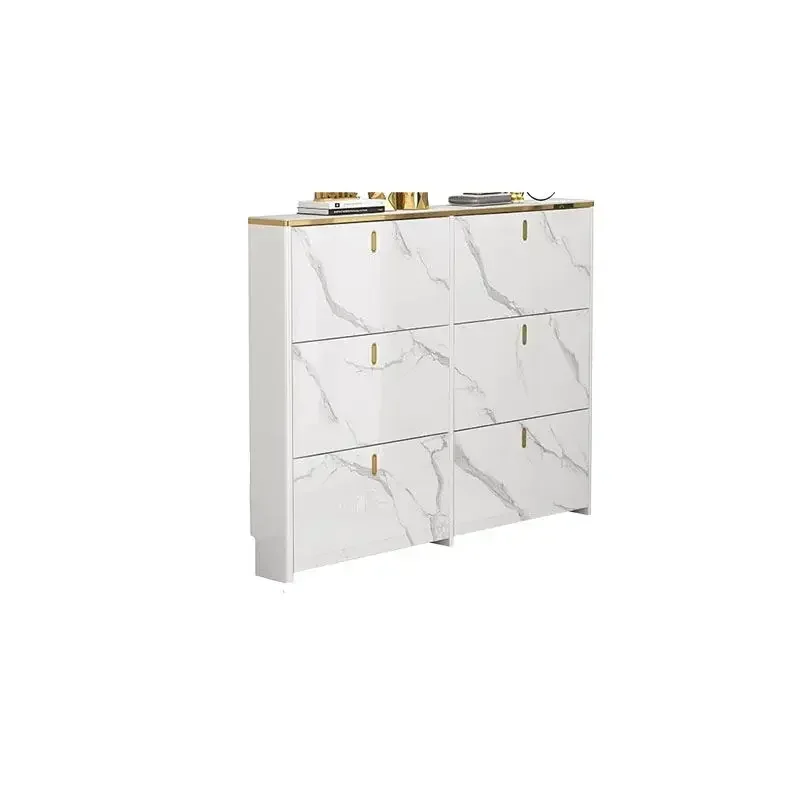 

Luxury Vertical Large Shoe Rack Dust Proof Entrance Hall Shoe Cabinet Storage Armables
