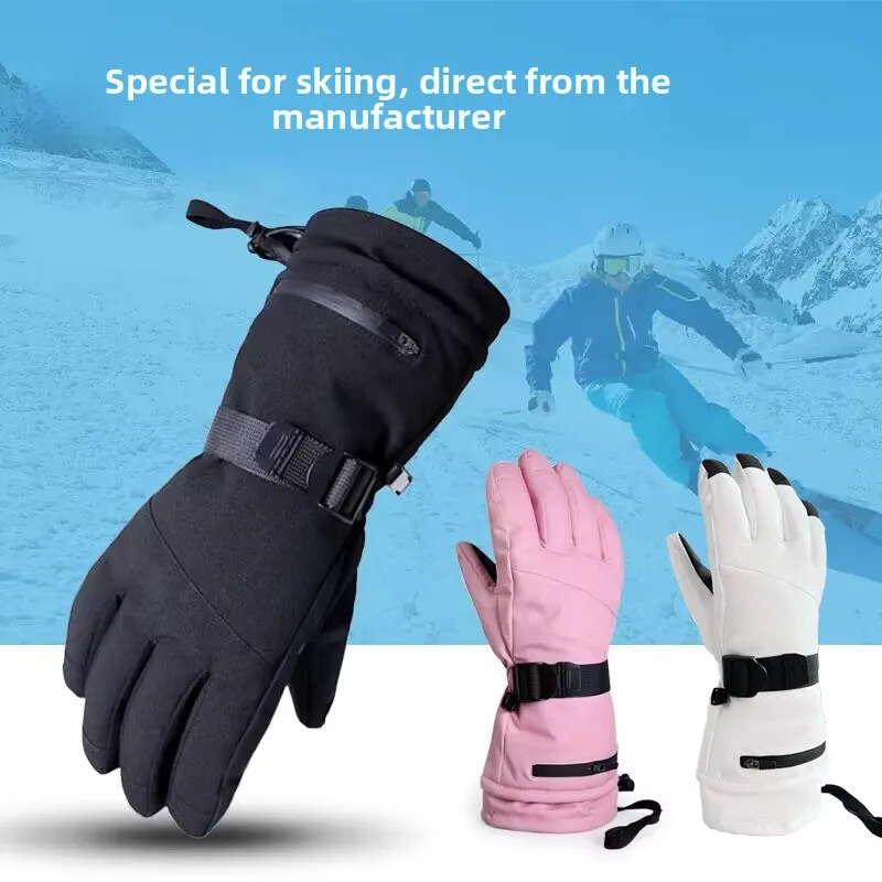 new-winter-new-five-finger-ski-gloves-touch-screen-waterproof-outdoor-sports-warm-ski-gloves-wholesale