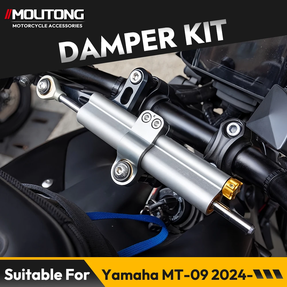 Steering Damper Stabilizer Kit Cnc - Soporte de Montaje para Amortiguador de