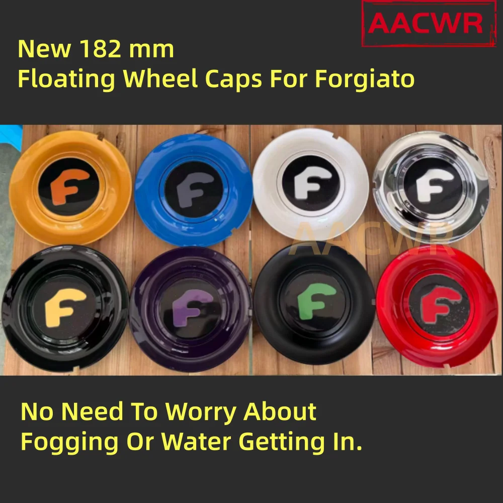 

Новые 182-миллиметровые плавающие колпачки для центра дисков Forgiato