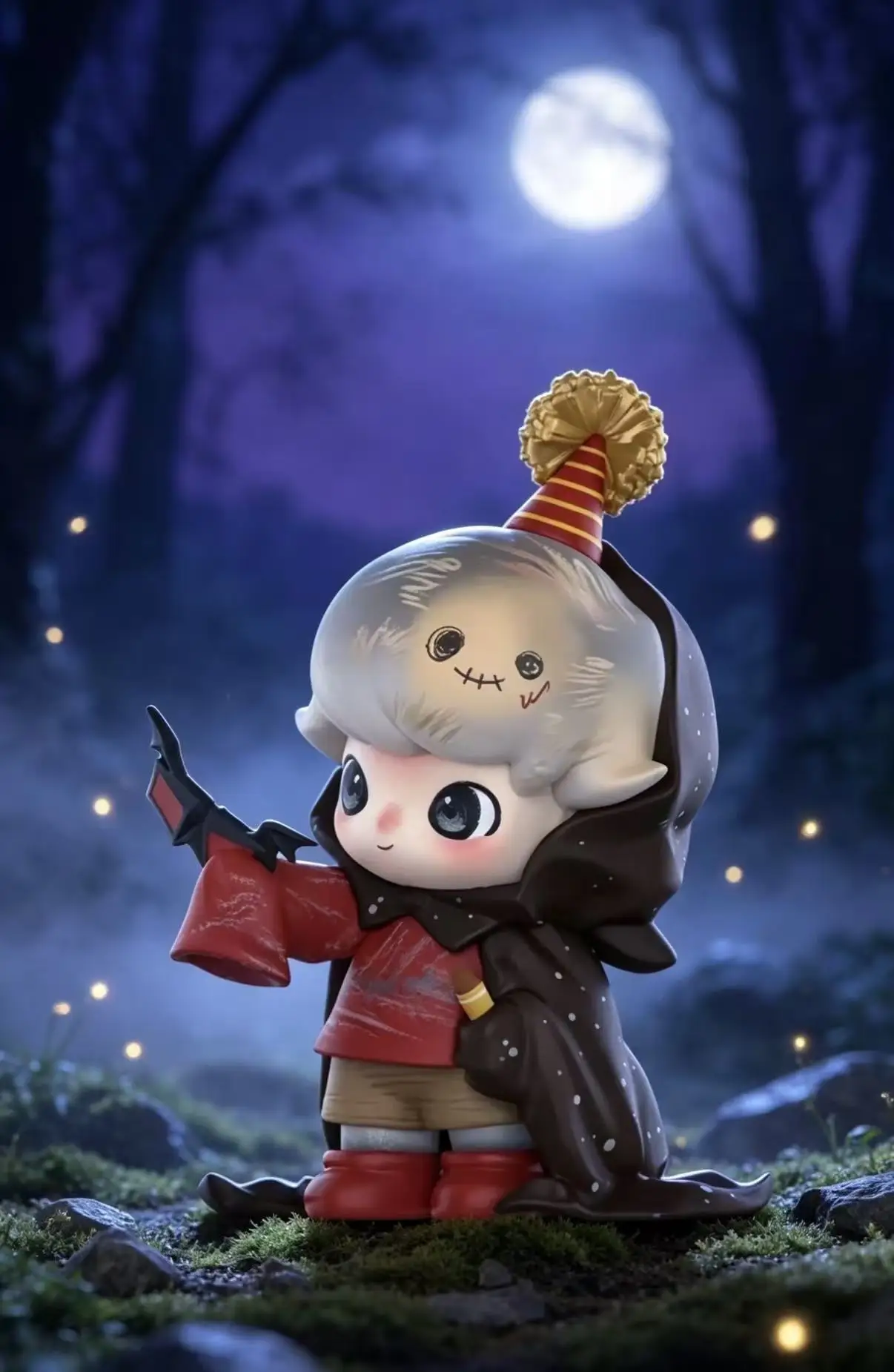 POPMART DIMOO FIND ME Series Hanging Card Doll Blind Box Original Toys Guess Bag Mystery Box Doll Anime Figure Ornament