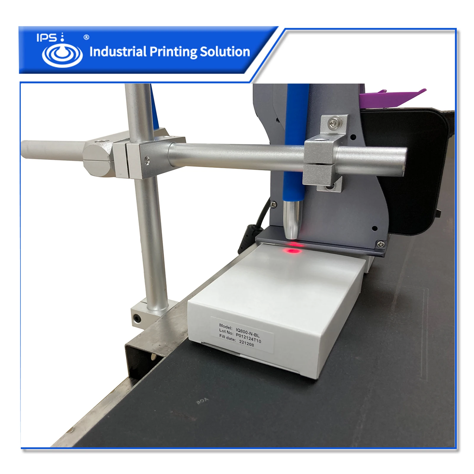 Android System Marker Machine Multingual 4 Heads 101.6mm Coding For Bottle Cap Paperboard Wire Beverage Food IPS-89 Series