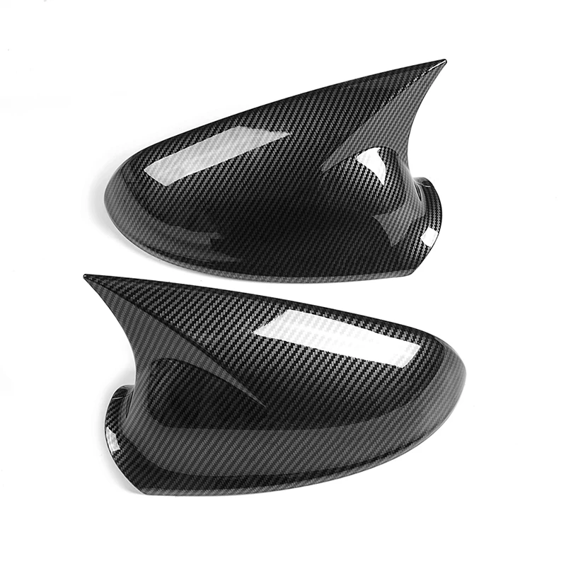 1 Pair Car Rearview Mirror Cover Sticker Housing For Vauxhall Opel Astra J GTC MK6 2010-2013 Side Wing Mirror Caps Accessories