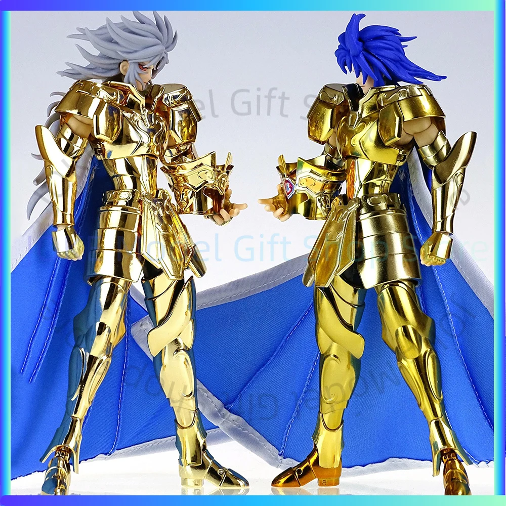 

In Stock MST Saint Seiya Myth Cloth Metal Gemini Saga Kanon Gold Knights of the Zodiac Metal Armor Action Figure Collection Toys