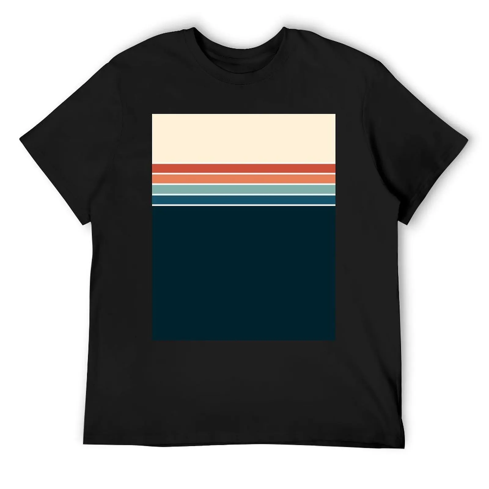 

70s Vintage Retro Stripes T-Shirt for a boy quick-drying anime tshirt mens graphic t-shirts anime