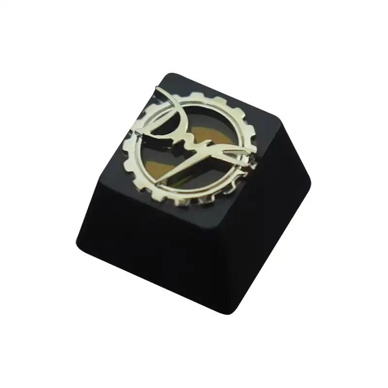 Mechanical Keyboard Game Peripheral Zinc Aluminum Alloy Metal Translucent Keycaps