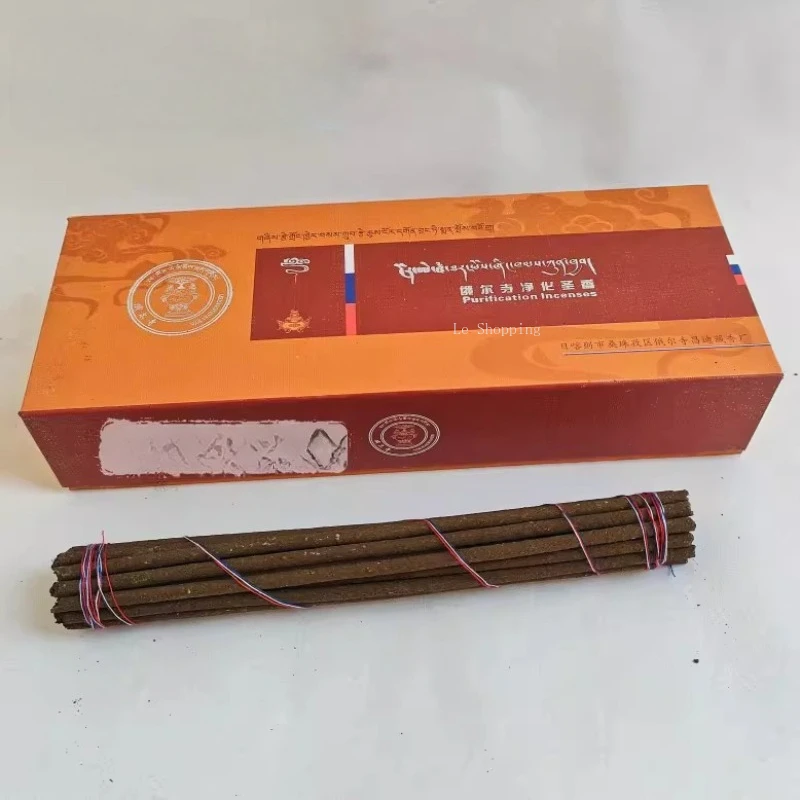 Natural Plant Tibetan Incense Handmade Incense Stick/Temple Worship Buddha Indoor Air Purification Calm The Mind Joss Stick