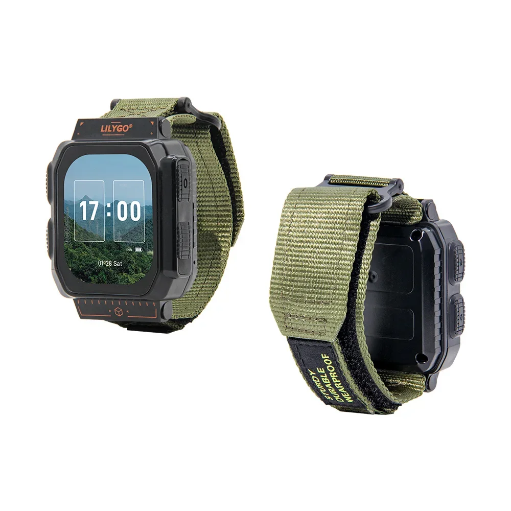 LILYGO T-WATCH ULtra ESP32-S3 Development Board 2.06 Inch AMOLED 1100AmAh SX1262 LoRa GNSS NFC ESP32 Programmable Watch
