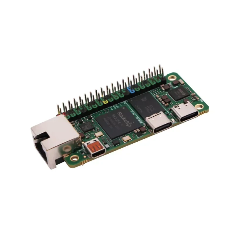 Radxa ZERO 3E RK3566, 4-core CPU SBC, GPU, NPU, HDMI, with 1080P Output, Gigabit Ethernet, Single Board Computer