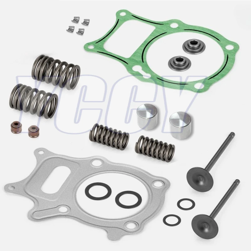 

Для Honda Recon 250 TRX 250 2002-2023 Sportrax 250 TRX250EX TRX250 мотоциклетные выпускные клапаны, впускной стержень, уплотнительный пружинный комплект
