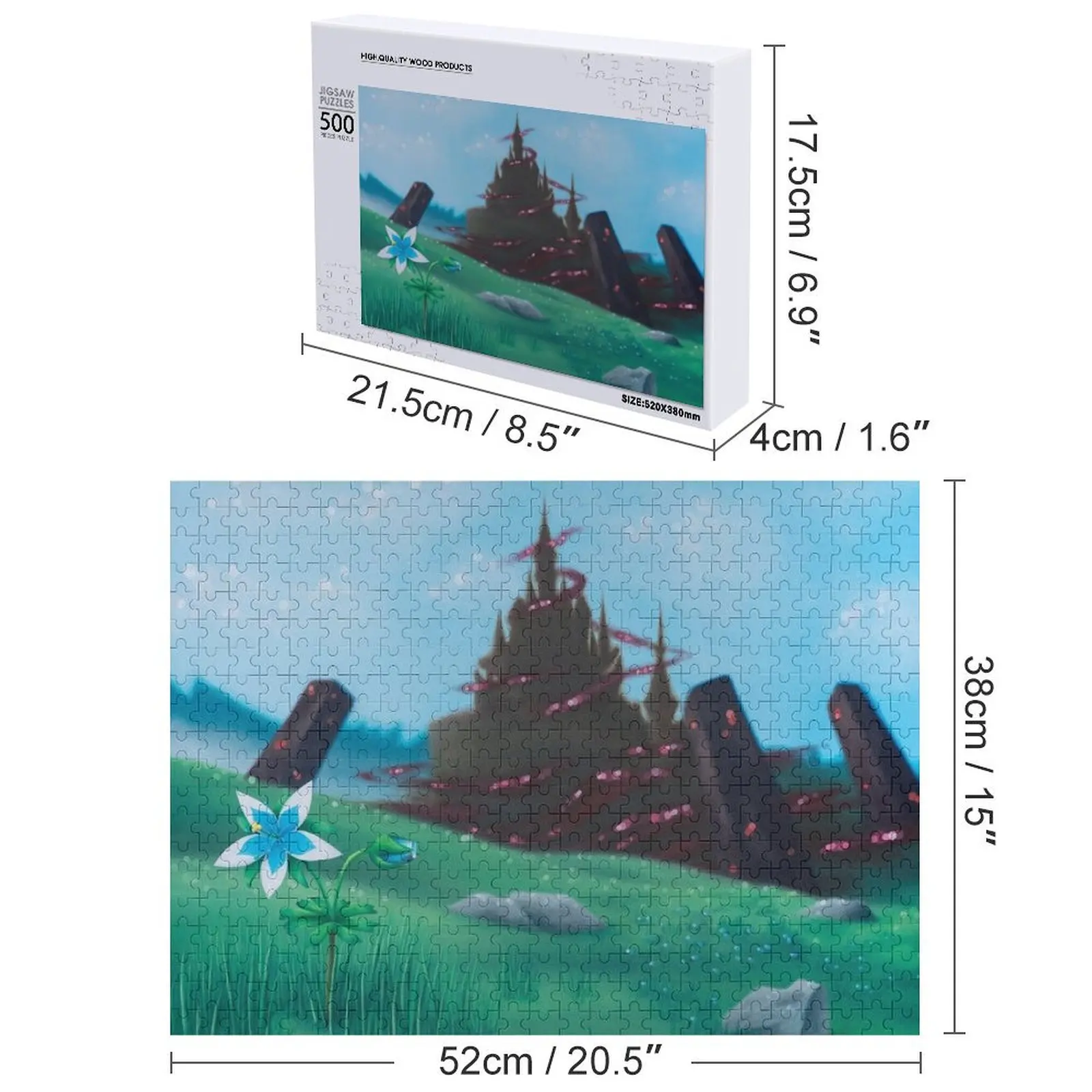 Quebra-cabeça de princesa silenciosa com foto personalizada Quebra-cabeça personalizado