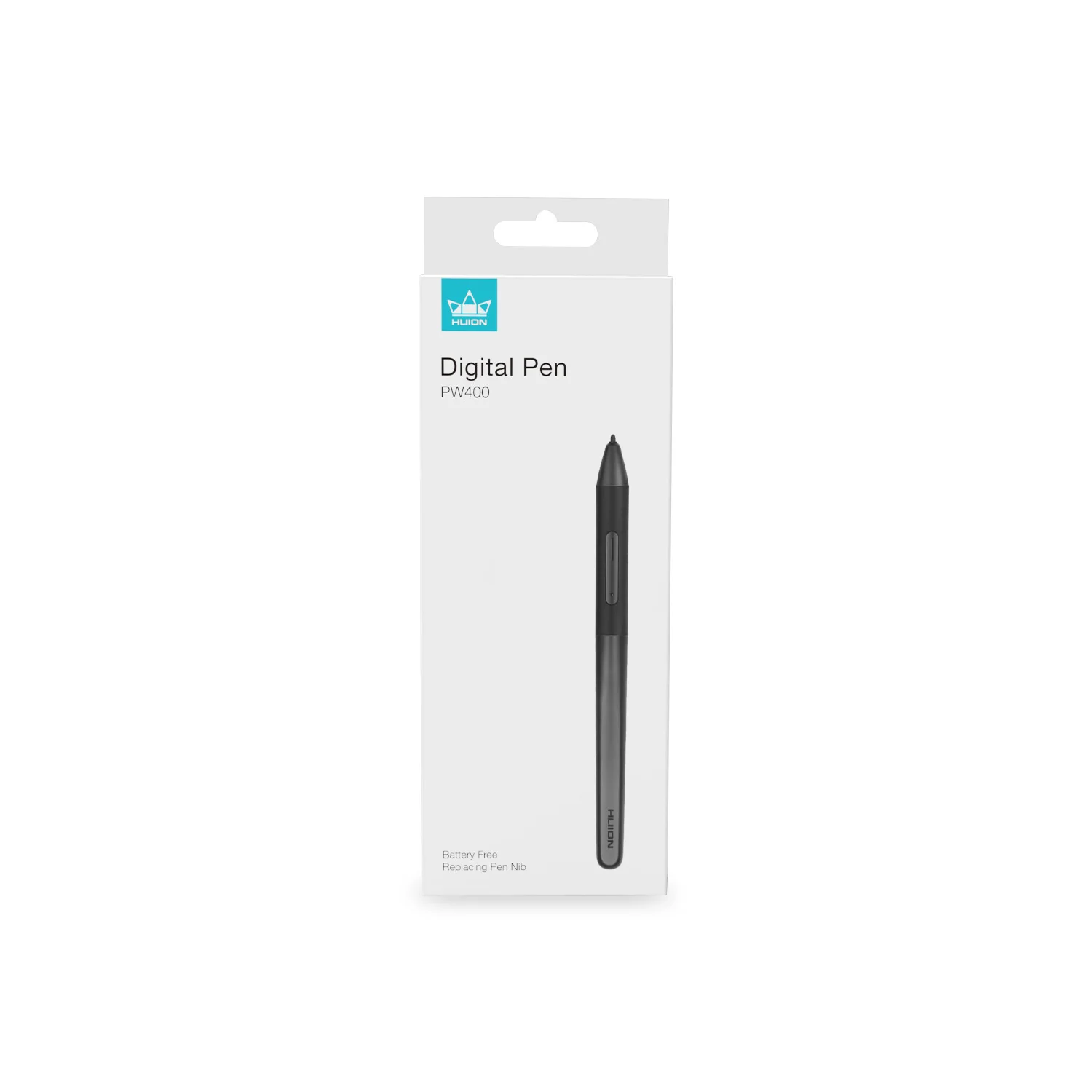 Huion Battery-Free Pen PW400 Two Shortcut Keys Digital Stylus 8 Nibs for Graphic Tablet Inspiroy RTE-100 RTS-300 RTM-500 RTP-700