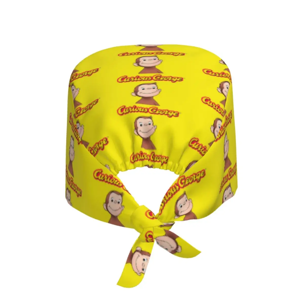 Custom Adjustable Curious George Working Hat Monkey TV series Surgical Hat Scrub Nursing Doctor Surgeon Cap for Dentist
