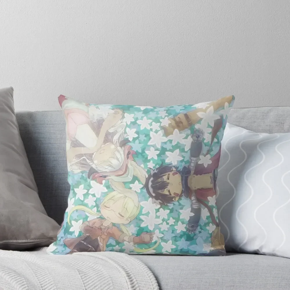 Made in abyss Relaxing Throw Pillow autumn decoration pillowcases for sofa cushions christmas cushions covers Pillow