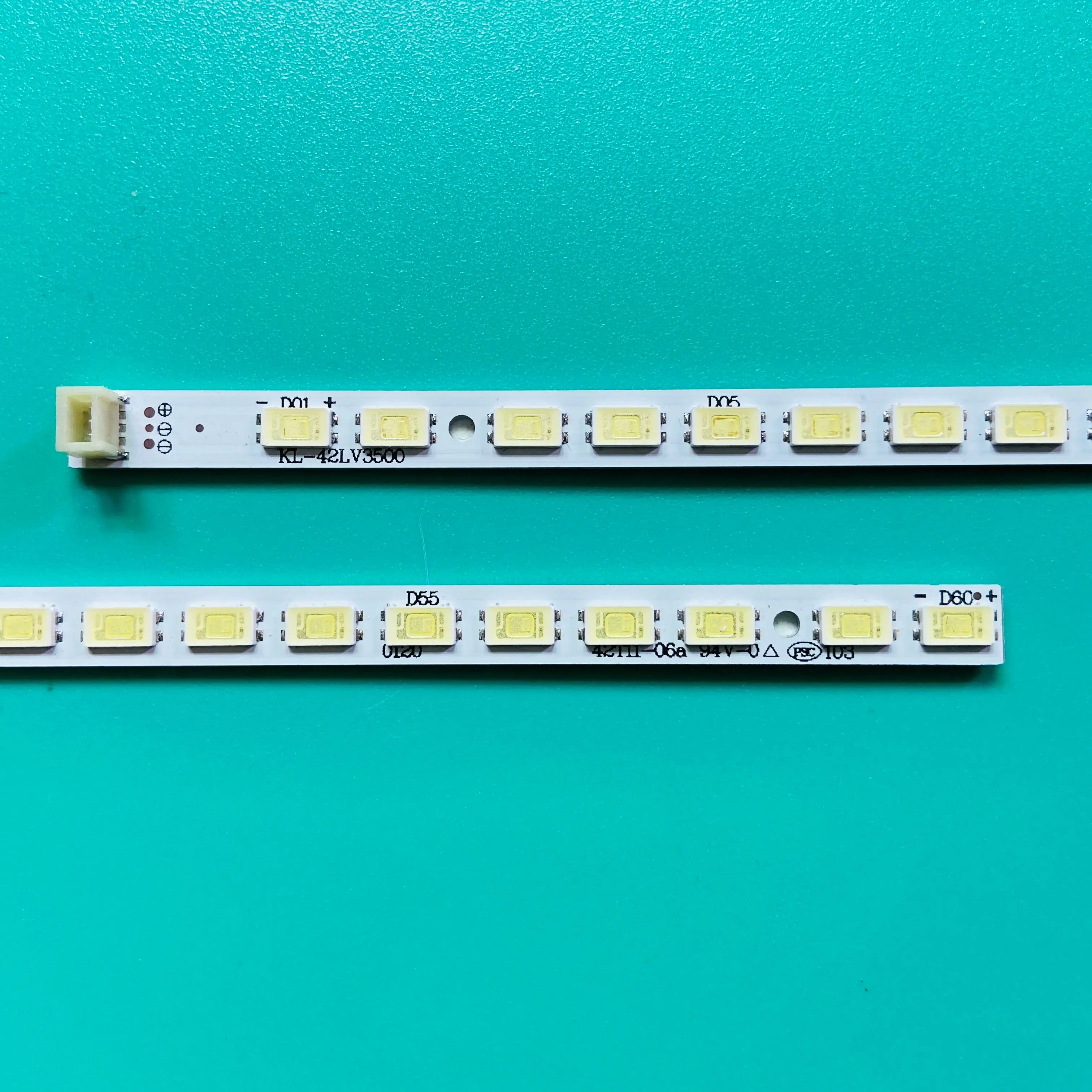 Tira Retroiluminação LED para 42LV3550 42LV5500 42LV3400 42LV3500 42LV3551 42LV3700 42P21FBD 42T11-06a 74.42T13.001-0-CS1 T420HW08