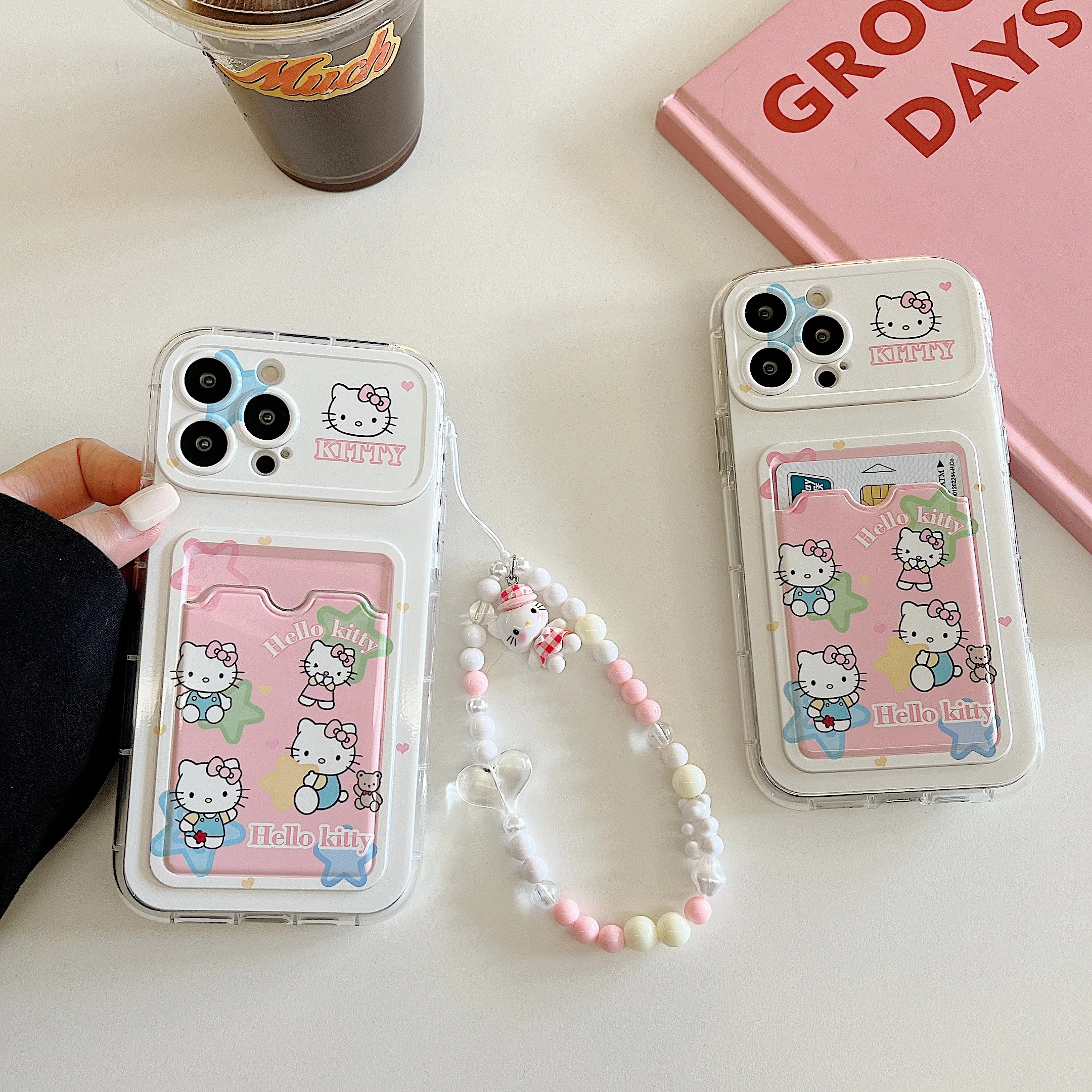 

New Style Fashion Kawaii Sanrio Animation Cute Hello Kitty Cartoon Phone Case For iPhone 11 12 13 14 15 Pro Max Anti-drop Case